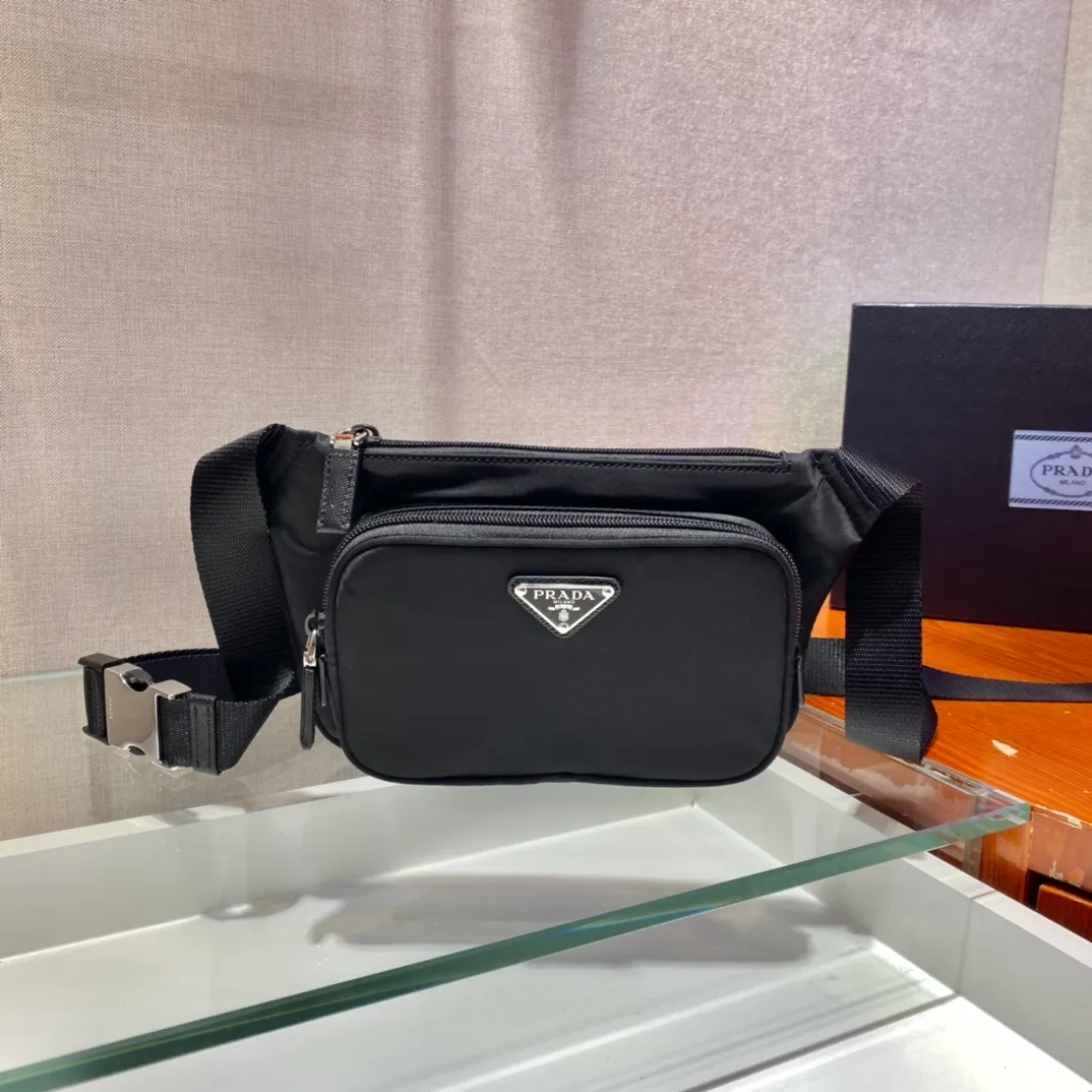 All Categories 💚 Top Version Men’s Bags 💚 PRADA 2023 Official Latest Version PRADA Belt Bag
