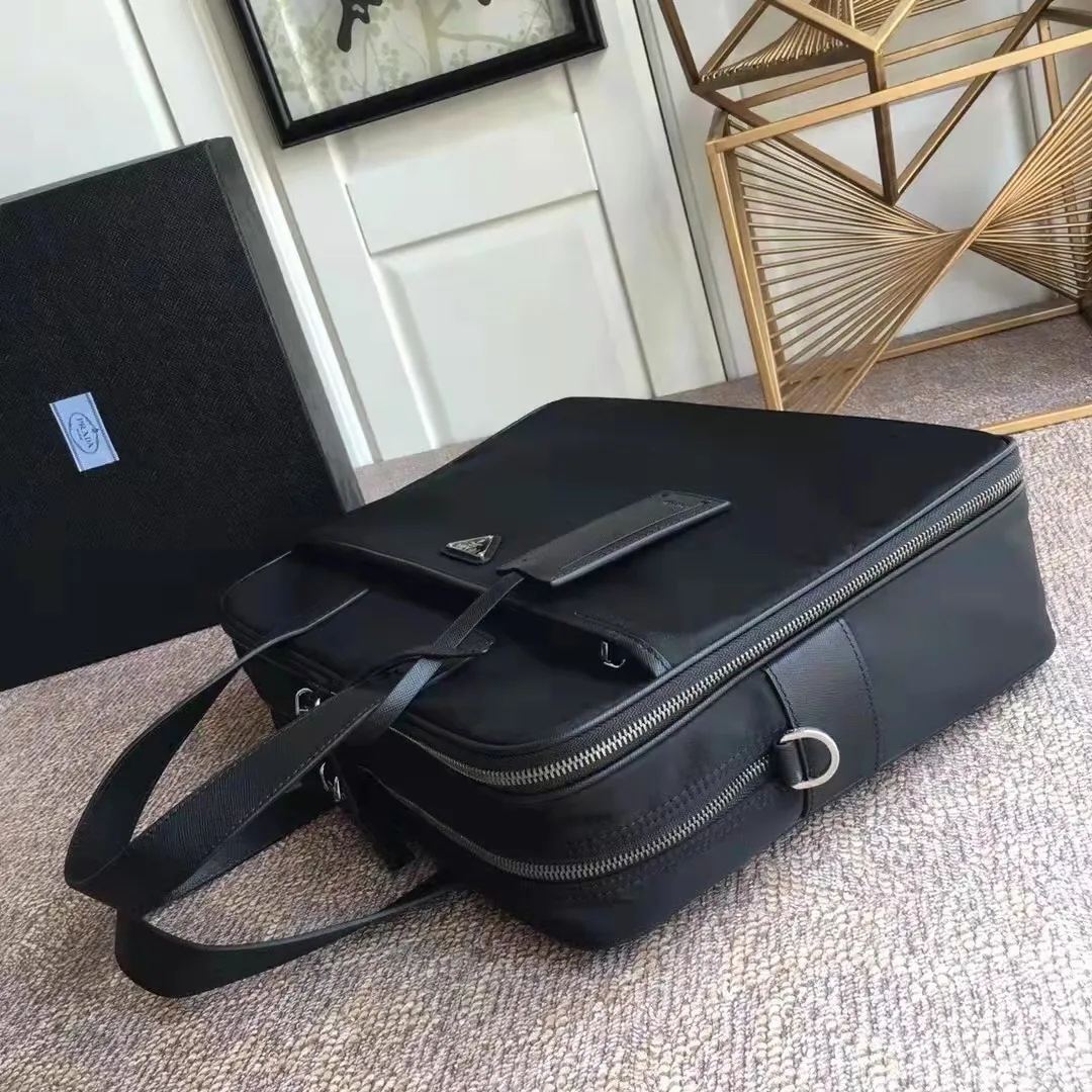 All categories 💚 Top version men’s bag 💚 PRADA 2023 official latest version PRADA briefcase