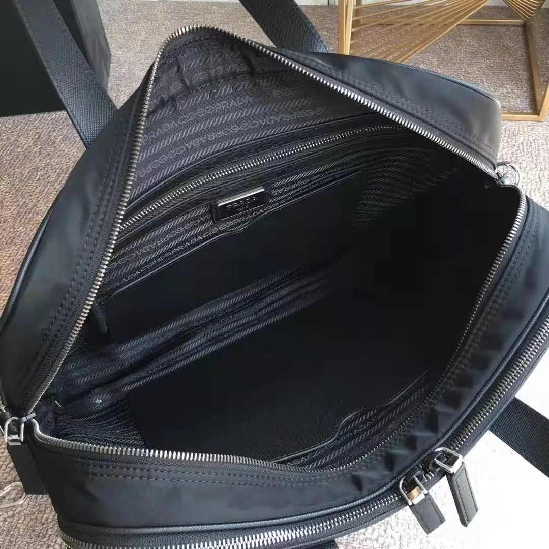 All categories 💚 Top version men’s bag 💚 PRADA 2023 official latest version PRADA briefcase