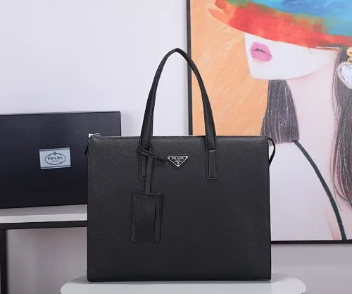 All categories 💚 Top version men’s bag 💚 PRADA 2023 official latest version PRADA briefcase
