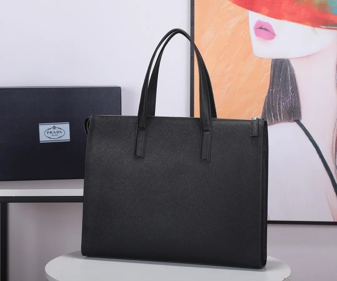 All categories 💚 Top version men’s bag 💚 PRADA 2023 official latest version PRADA briefcase