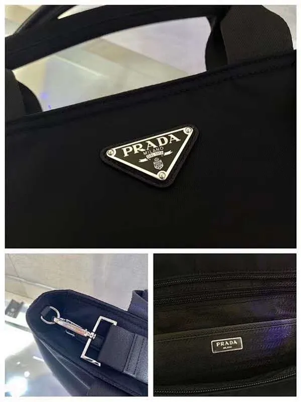 All categories 💚 Top version men’s bag 💚 PRADA 2023 official latest version PRADA briefcase