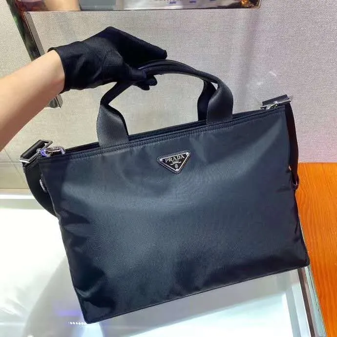 All categories 💚 Top version men’s bag 💚 PRADA 2023 official latest version PRADA briefcase