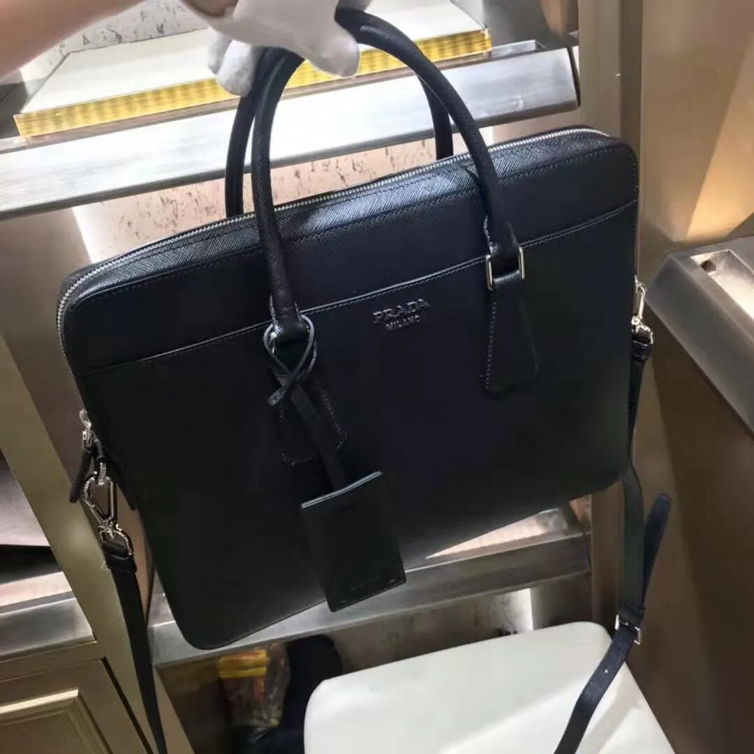 All Categories 💚 Top Version Men’s Bags 💚 PRADA 2026 Official Latest Version Prada Briefcase