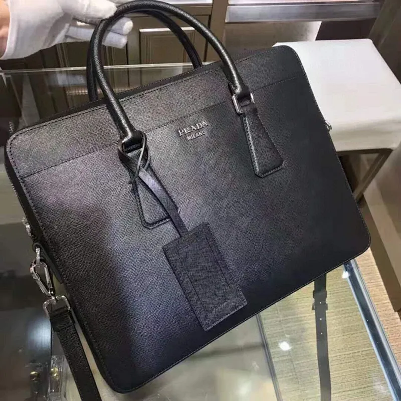 All Categories 💚 Top Version Men’s Bags 💚 PRADA 2026 Official Latest Version Prada Briefcase