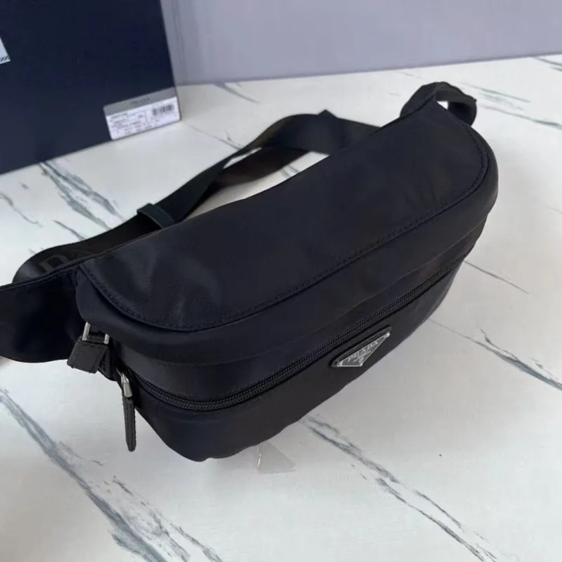 All Categories 💚 Top Version Men’s Bags 💚 PRADA 2023 Official Latest Version PRADA Belt Bag