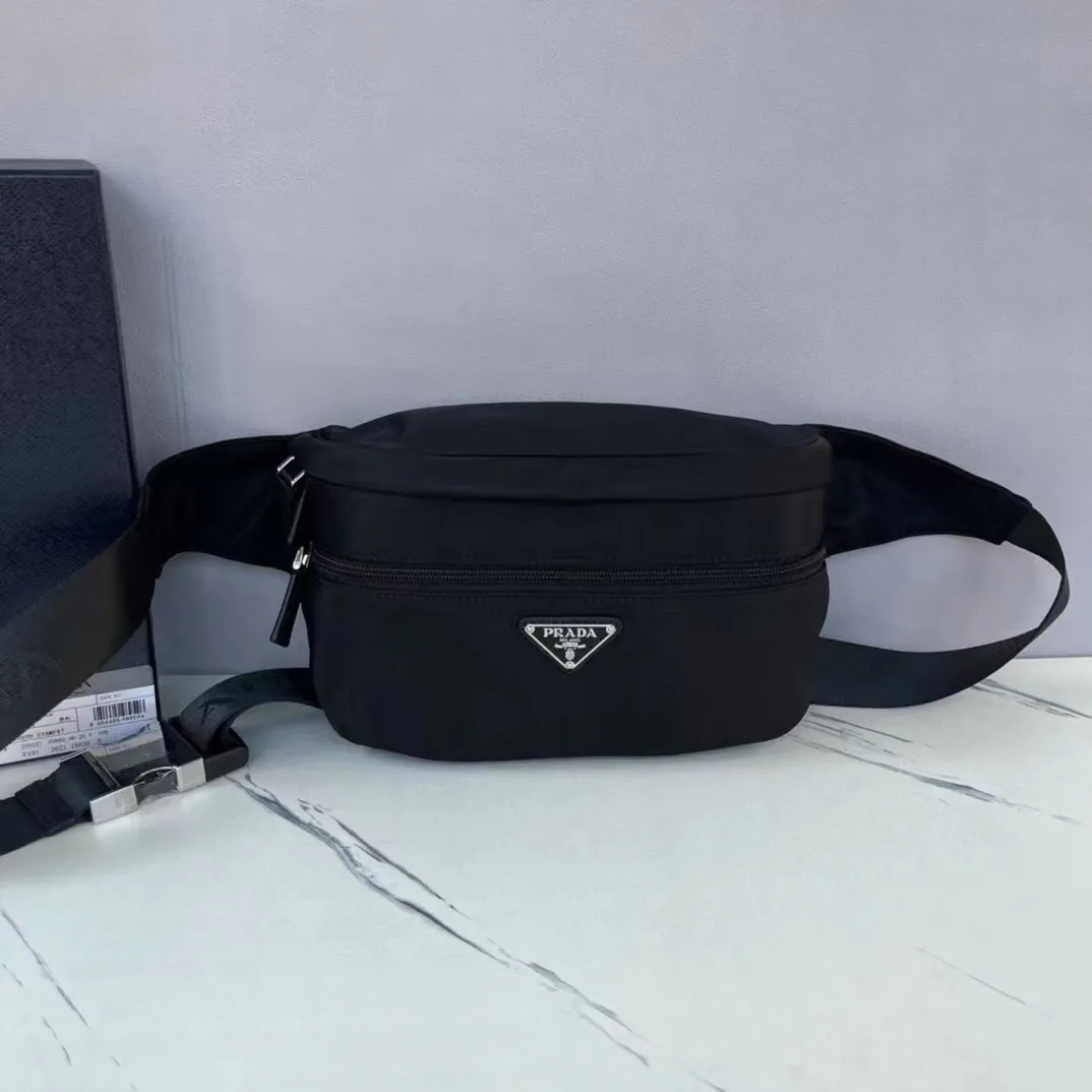 All Categories 💚 Top Version Men’s Bags 💚 PRADA 2023 Official Latest Version PRADA Belt Bag