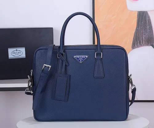All categories 💚 Top version men’s bag 💚 PRADA 2023 official latest version PRADA briefcase