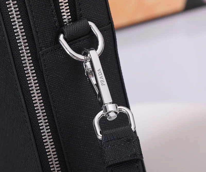 All categories 💚 Top version men’s bag 💚 PRADA 2023 official latest version PRADA briefcase