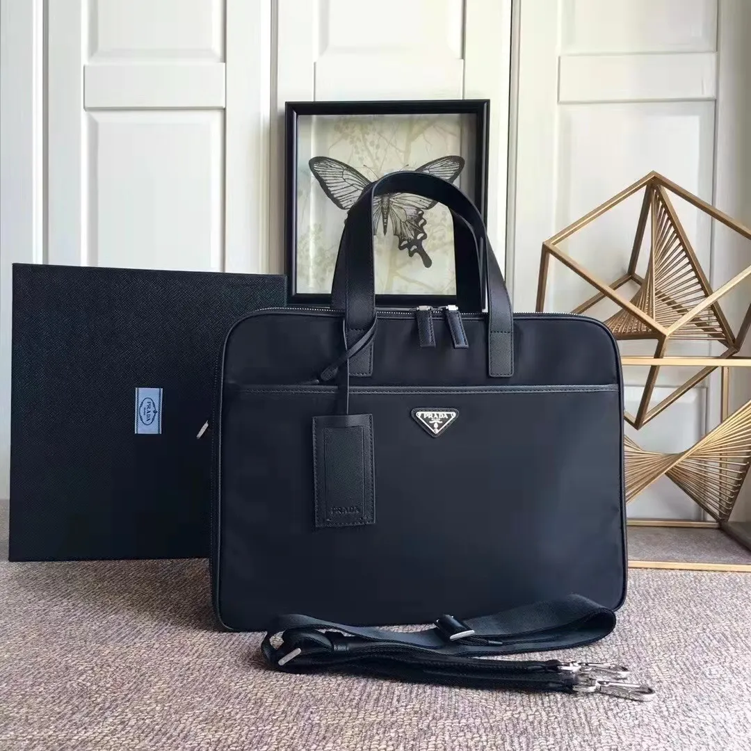All Categories 💚 Top Version Men’s Bags 💚 PRADA 2023 New Prada Briefcase