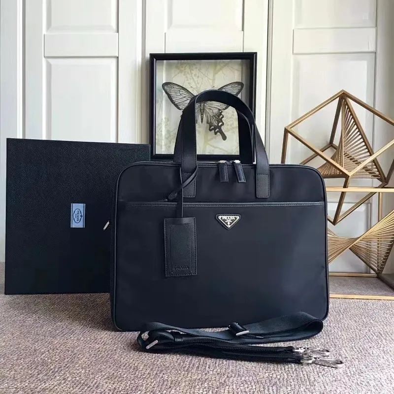 All Categories 💚 Top Version Men’s Bags 💚 PRADA 2023 New Prada Briefcase