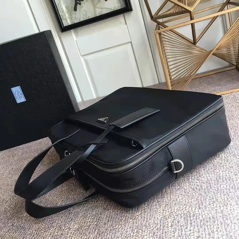 All Categories 💚 Top Version Men’s Bags 💚 PRADA 2023 New Prada Briefcase