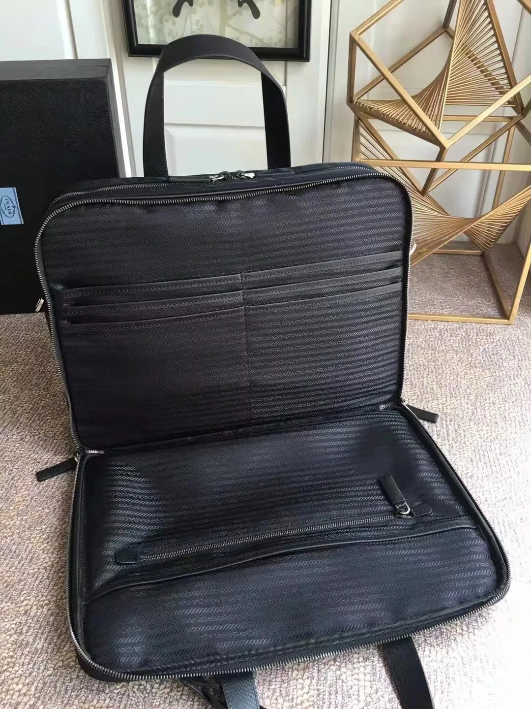 All Categories 💚 Top Version Men’s Bags 💚 PRADA 2023 New Prada Briefcase