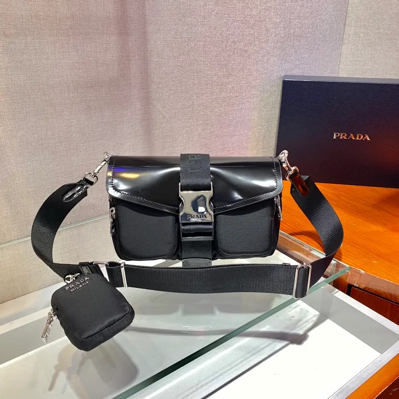 All Categories 💚 Top Version Men’s Bags 💚 PRADA 2024 New Prada Crossbody Bag