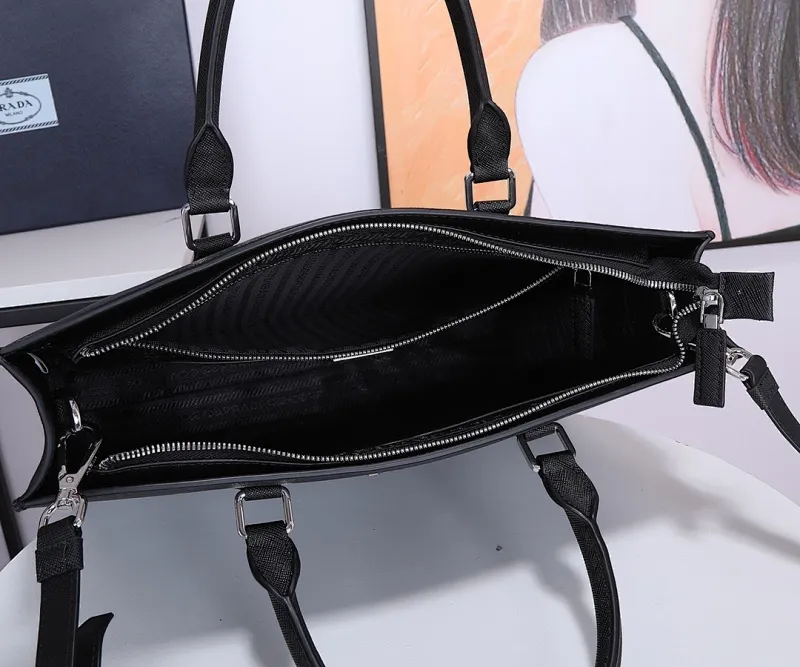 All categories 💚 Top version men’s bag 💚 PRADA 2023 official latest version PRADA briefcase