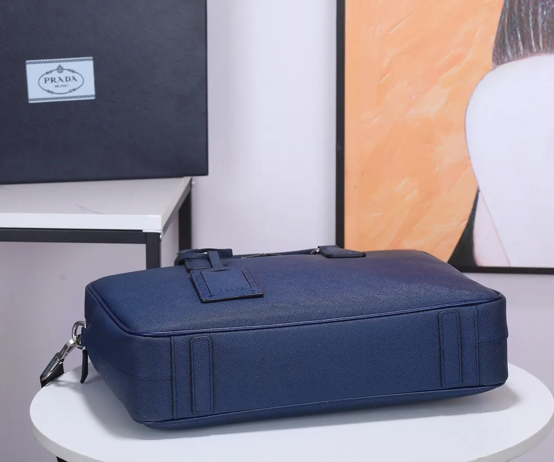 All categories 💚 Top version men’s bag 💚 PRADA 2023 official latest version PRADA briefcase