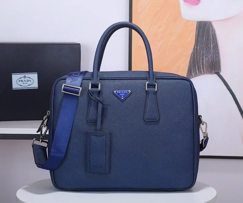 All categories 💚 Top version men’s bag 💚 PRADA 2023 official latest version PRADA briefcase