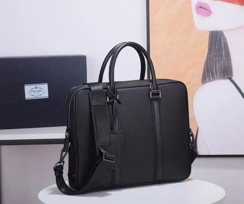 All categories 💚 Top version men’s bag 💚 PRADA 2023 official latest version PRADA briefcase