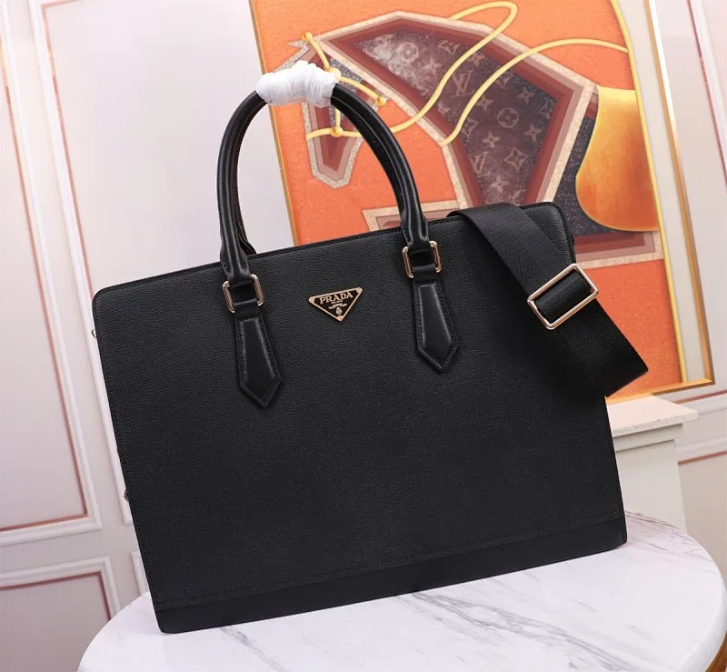 All Categories 💚 Top Version Men’s Bags 💚 PRADA 2023 New Prada Briefcase