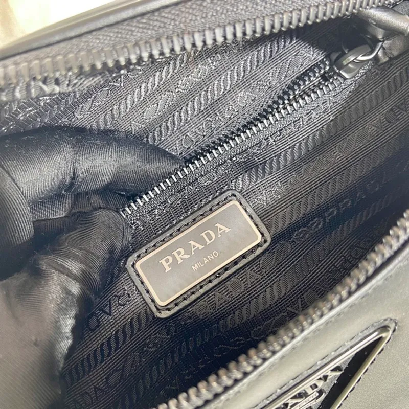 All categories 💚 Top version men’s bags 💚 PRADA 2023 official latest version PRADA full leather waist bag