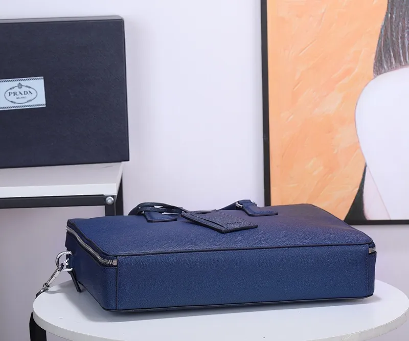 All categories 💚 Top version men’s bag 💚 PRADA 2023 official latest version PRADA briefcase