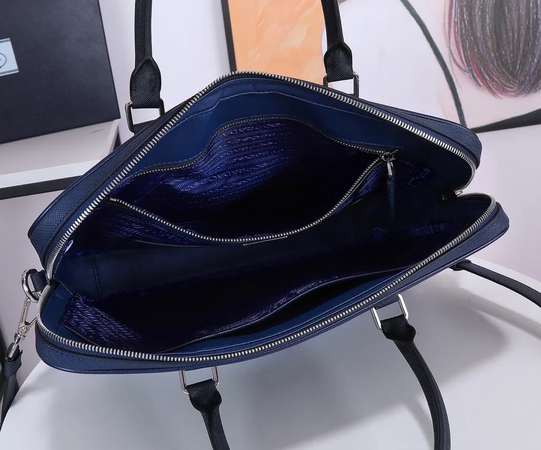 All categories 💚 Top version men’s bag 💚 PRADA 2023 official latest version PRADA briefcase