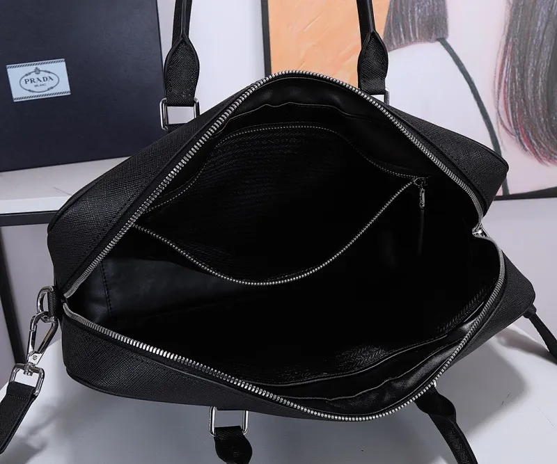 All categories 💚 Top version men’s bag 💚 PRADA 2023 official latest version PRADA briefcase