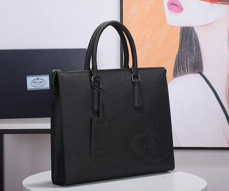 All categories 💚 Top version men’s bag 💚 PRADA 2023 official latest version PRADA briefcase