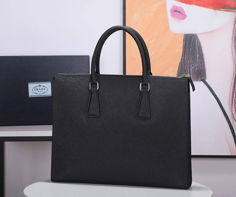 All categories 💚 Top version men’s bag 💚 PRADA 2023 official latest version PRADA briefcase