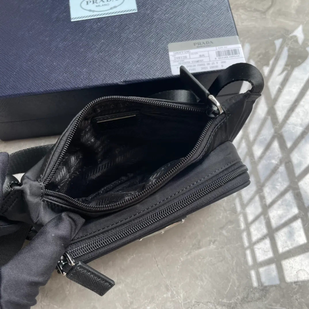 All Categories 💚 Top Version Men’s Bags 💚 PRADA 2023 Official Latest Version PRADA Belt Bag