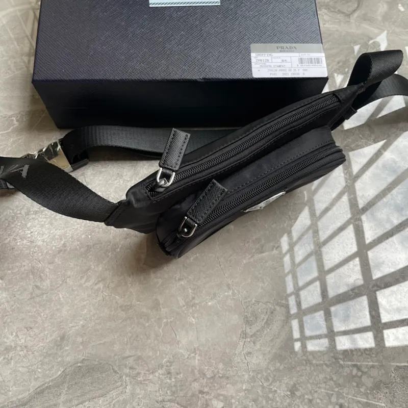 All Categories 💚 Top Version Men’s Bags 💚 PRADA 2023 Official Latest Version PRADA Belt Bag