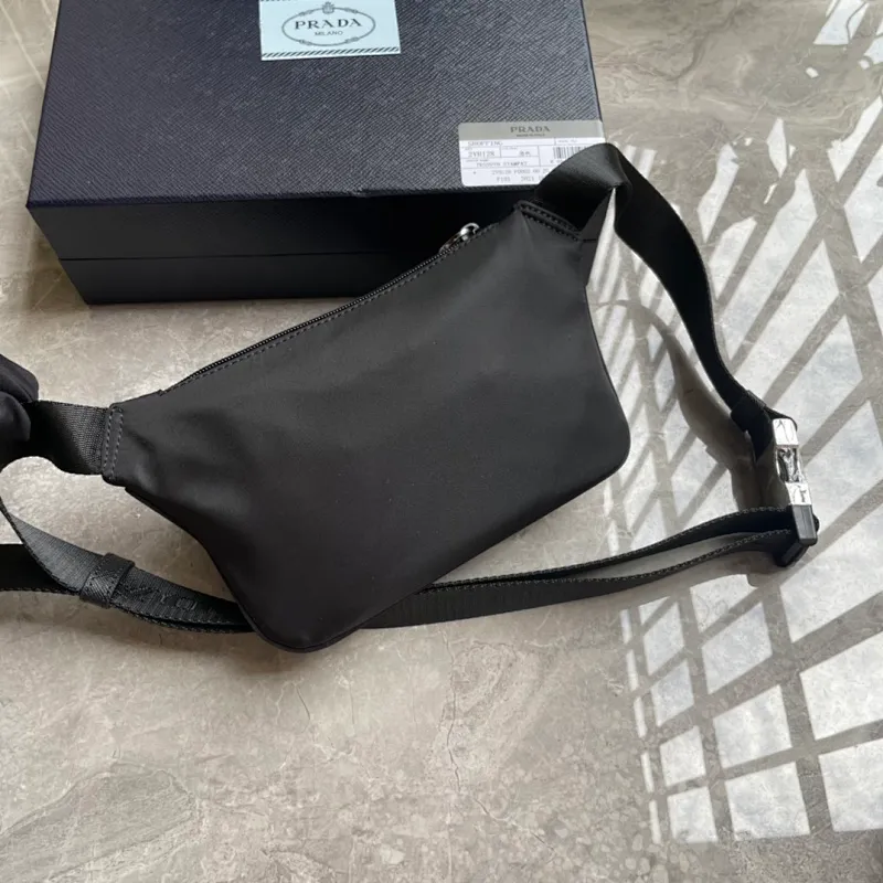 All Categories 💚 Top Version Men’s Bags 💚 PRADA 2023 Official Latest Version PRADA Belt Bag