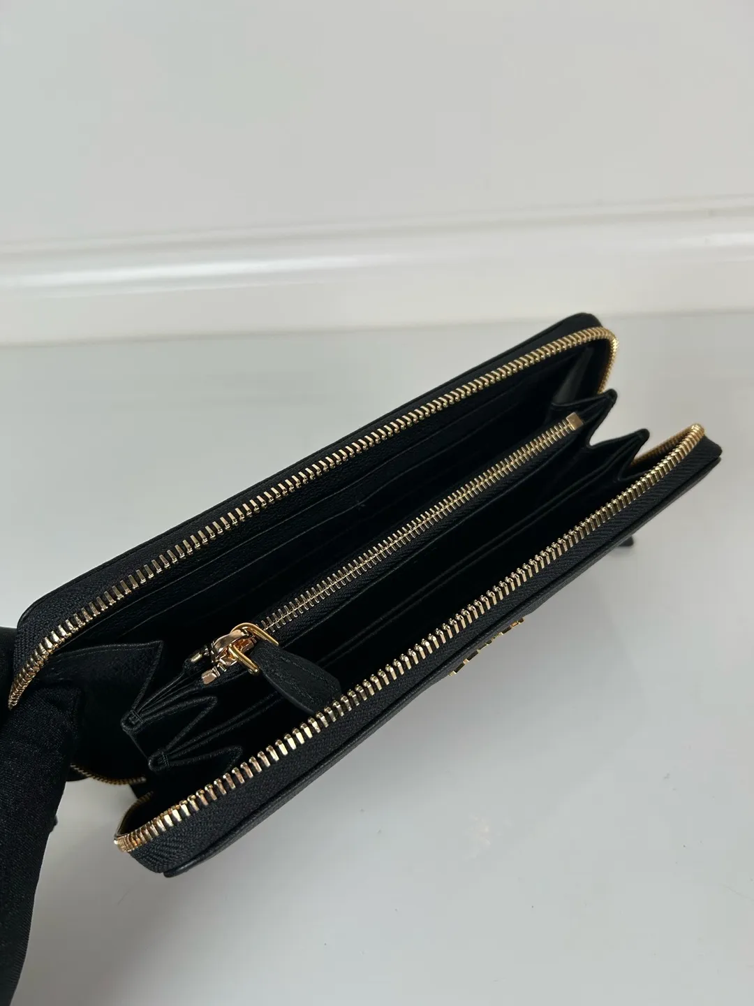 💰600, P Home➡️Deer grain leather single zipper wallet, model 1ML506, unisex style, imported deer grain leather➕original hardware production, 175 OEM, 20x10.3cm