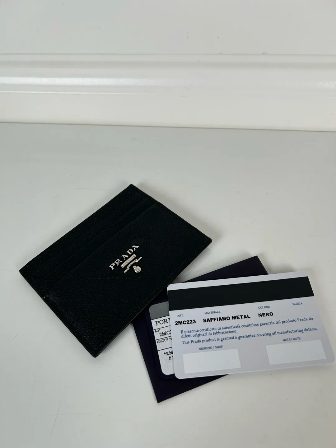 💰300 P Home➡️Men’s upgraded deerskin card holder, black, model 2MC223, best-selling model on behalf of purchase, great gift