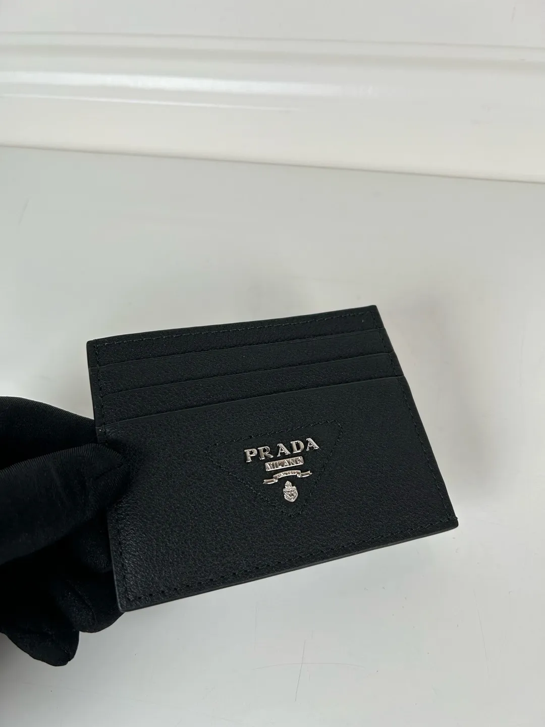 💰300 P Home➡️Men’s upgraded deerskin card holder, black, model 2MC223, best-selling model on behalf of purchase, great gift