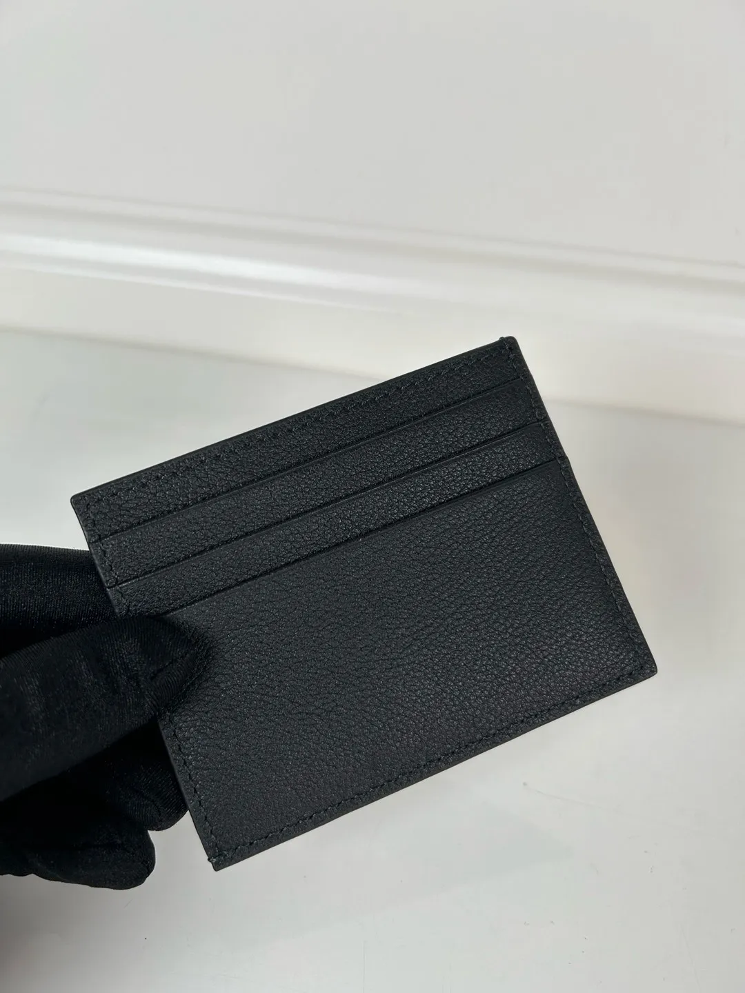 💰300 P Home➡️Men’s upgraded deerskin card holder, black, model 2MC223, best-selling model on behalf of purchase, great gift