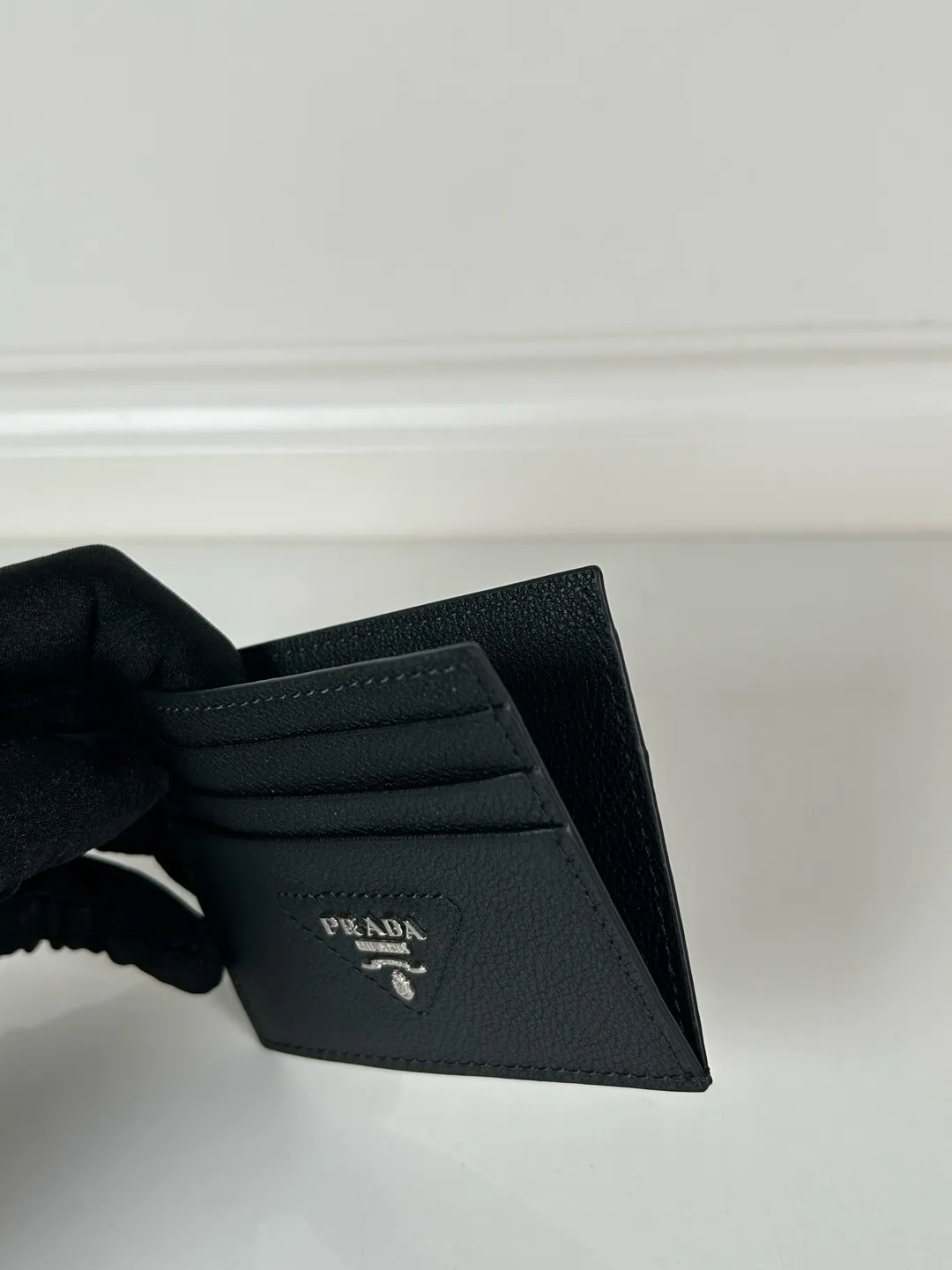 💰300 P Home➡️Men’s upgraded deerskin card holder, black, model 2MC223, best-selling model on behalf of purchase, great gift