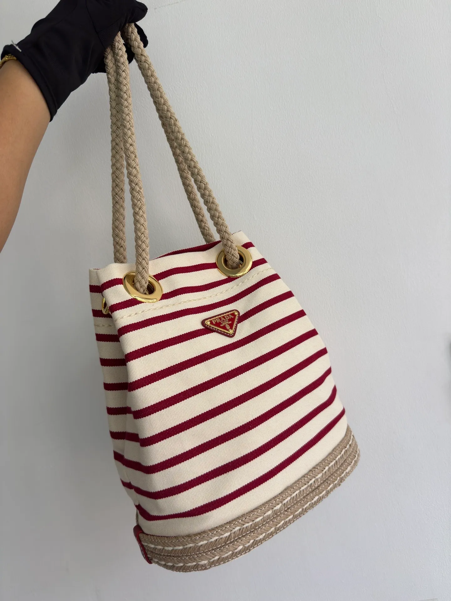 All Categories Official Website "Brand Women's Bags" Women's Bags 💙 PRADA 2025 New Prada Bucket Bag