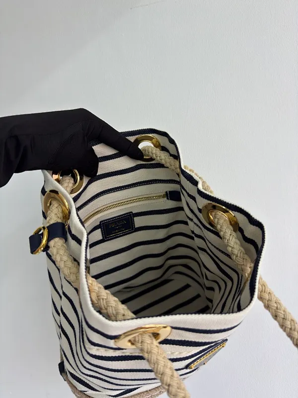 All Categories Official Website "Brand Women's Bags" Women's Bags 💙 PRADA 2025 New Prada Bucket Bag