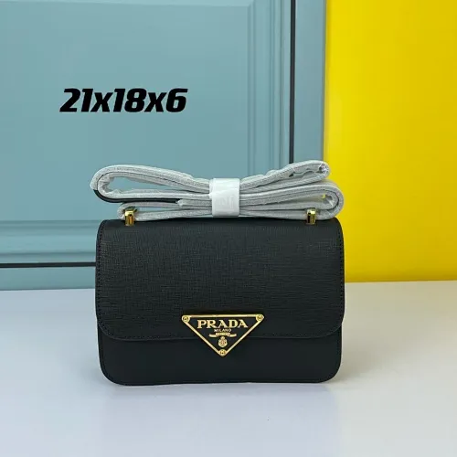 All Categories Official Website "Brand Women's Bags" Women's Bags 💙 PRADA 2022 Official New Prada Imported Cross Pattern Cowhide Crossbody Bag Wholesale 58001900 High Quality Size: 22-16-6CM