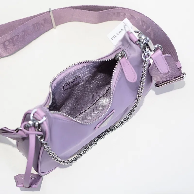 All Categories Official Website "Brand Women's Bags" Women's Bags 💙 PRADA 2023 New Prada Underarm Bag Wholesale