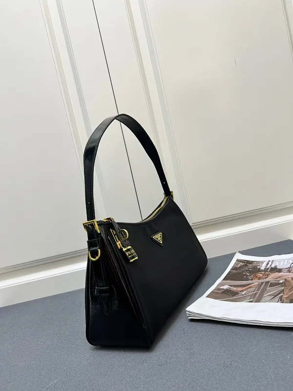 All Categories Official Website "Brand Women's Bags" Women's Bags 💙 PRADA 2025 New Prada Underarm Bag
