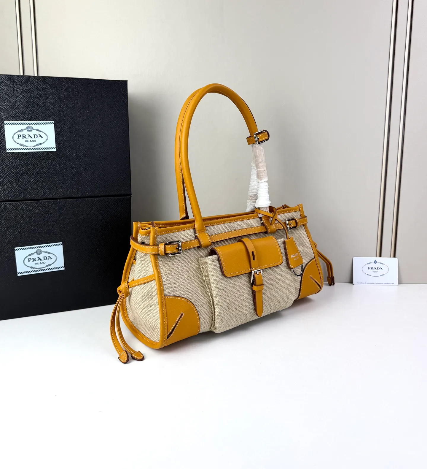 All Categories Official Website "Brand Women's Bags" Women's Bags 💙 PRADA PRADA 2026 New Handheld Shoulder Bag