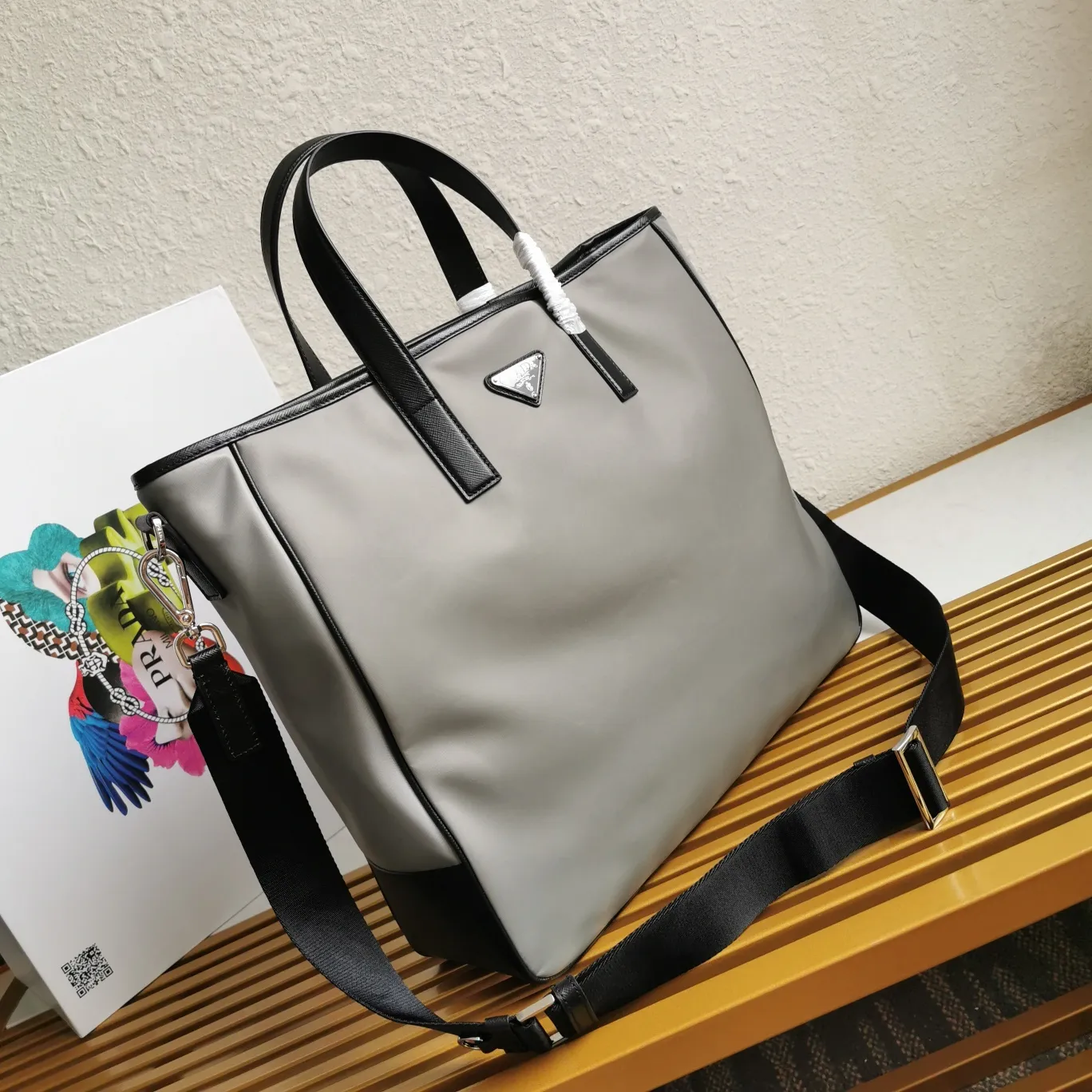 All categories Official website "Brand Women's Bags" Women's Bags 💙 PRADA 2022 Official New Prada Shopping Bag Wholesale 58002800 Original Order Quality Size: 36-34-10CM