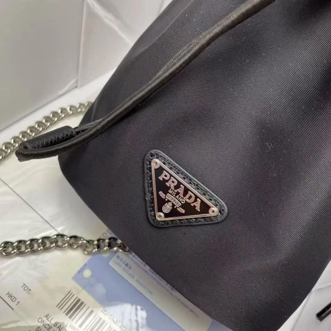 All Categories Official Website "Brand Women's Bags" Women's Bags 💙 PRADA 2025 Counter Latest PRADA Women's Mini Bucket Bag