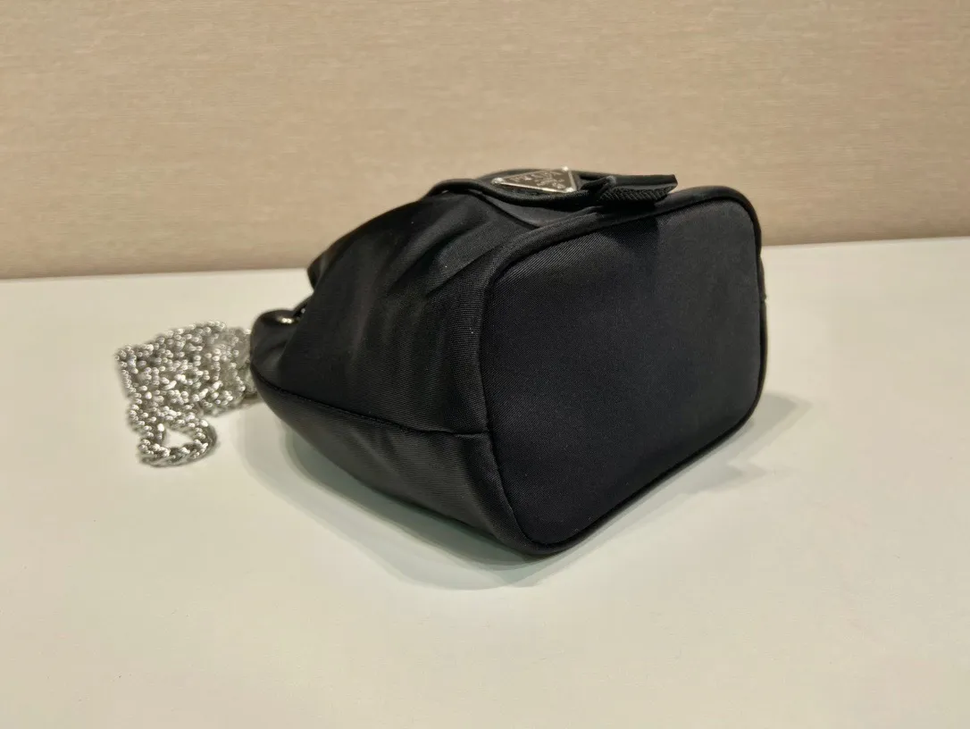 All Categories Official Website "Brand Women's Bags" Women's Bags 💙 PRADA 2025 Counter Latest PRADA Women's Mini Bucket Bag