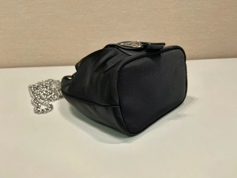 All Categories Official Website "Brand Women's Bags" Women's Bags 💙 PRADA 2025 Counter Latest PRADA Women's Mini Bucket Bag