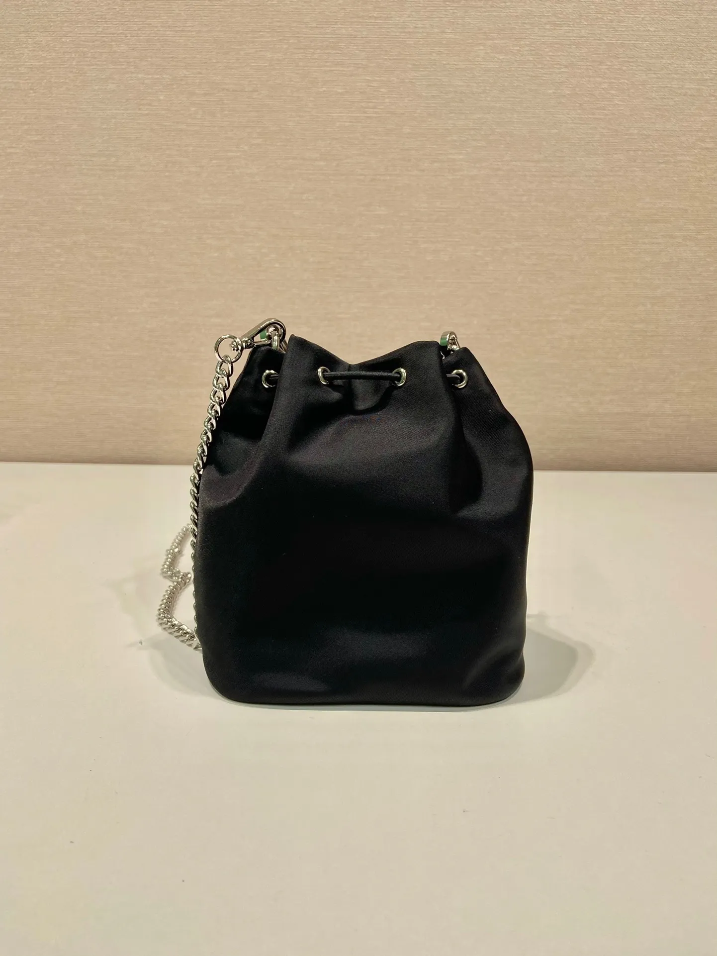 All Categories Official Website "Brand Women's Bags" Women's Bags 💙 PRADA 2025 Counter Latest PRADA Women's Mini Bucket Bag