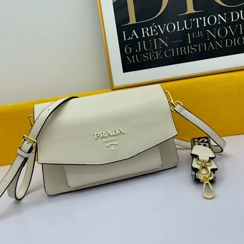 All categories Official website "Brand Women's Bags" Women's Bags 💙 PRADA 2022 official new Prada leather crossbody bag wholesale 58002300 High quality Size: 27-17-10CM