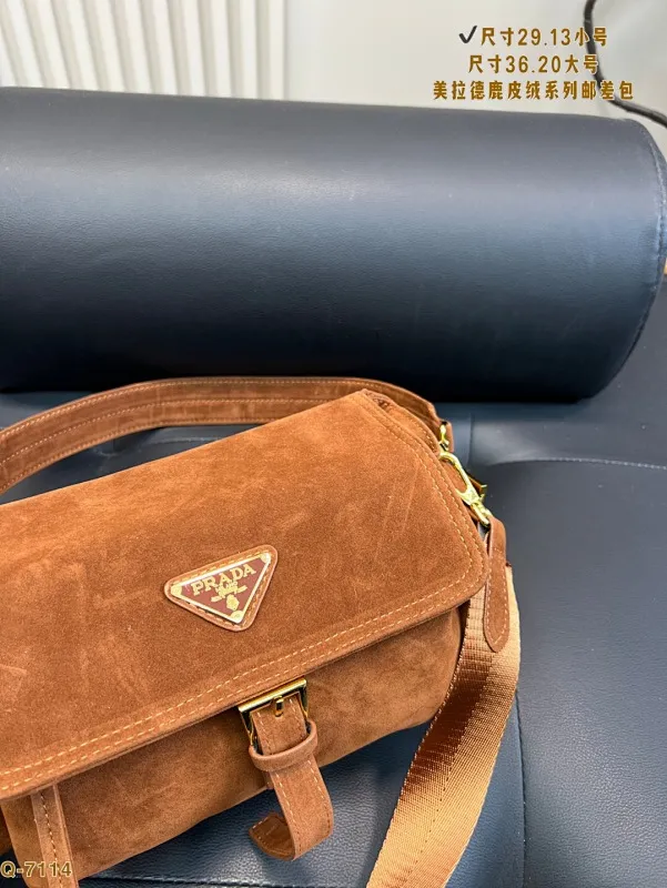 All Categories Official Website "Brand Women's Bags" Women's Bags 💙 PRADA 2025 New Prada Crossbody Bag